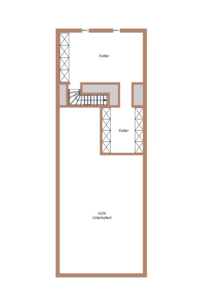 Mehrfamilienhaus mit 15 Apartments (Nettomiete EUR 79.000,00 p.a.) - Haus 1 Keller